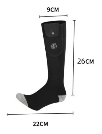 Electric Heated Ski Socks